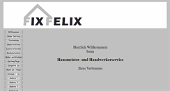 Desktop Screenshot of fixfelix-online.de